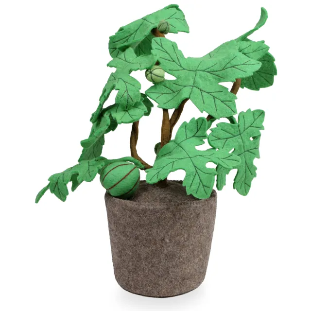 Kidsdepot Ficus Carica kunstplant groen groen/bruin