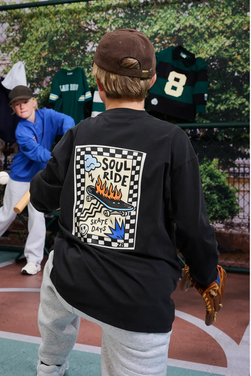 Z8 kids Ender longsleeve zwart, foto 5