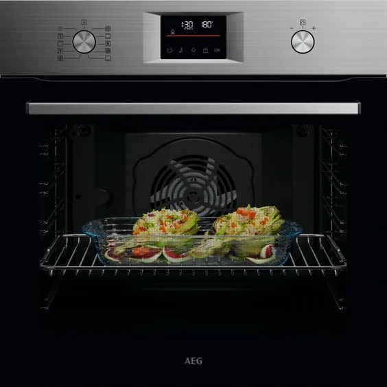 AEG OU5PB40SM inbouwoven RVS, foto 2