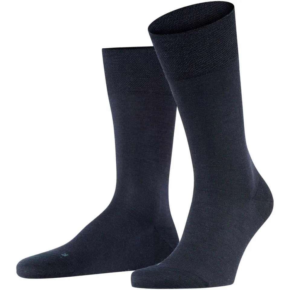Falke Sensitive Berlin sokken donkermarine Donker marine