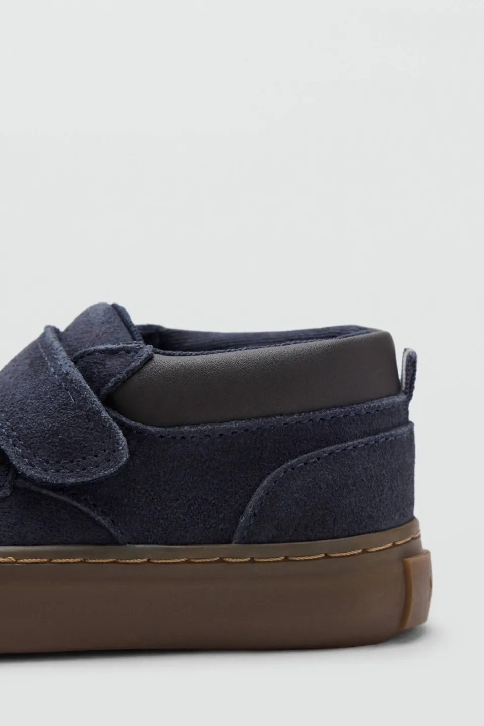 Mango Kids leren enkelboots - marineblauw, foto 8
