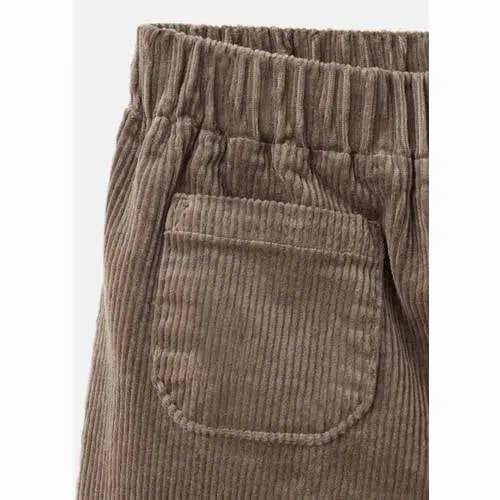 Mango Kids corduroy casual broek - bruin, foto 4