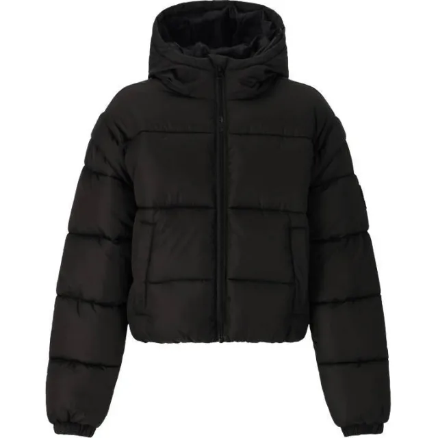 Retour Jeans Eliv winterjas zwart