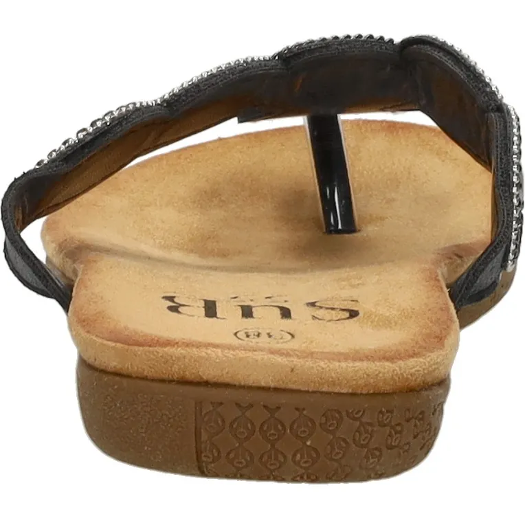 Sub55 Teenslippers zwart, foto 3
