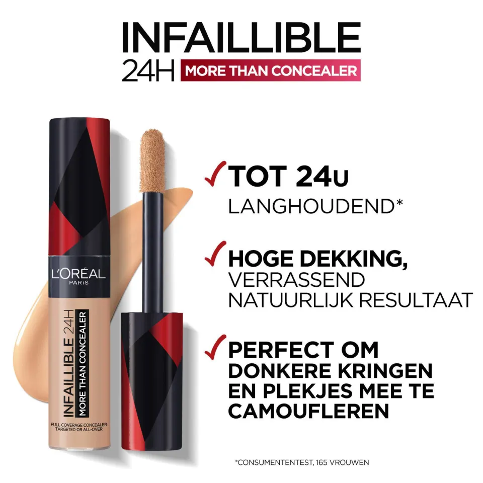 L'oréal Infaillible 24H More Than concealer beige, foto 3