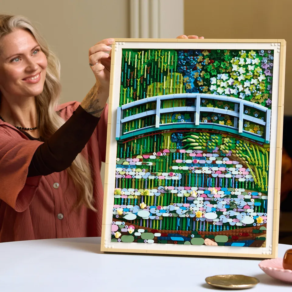 Lego Art Claude Monet – Brug over een Vijver met Waterlelies Set 31220, foto 7
