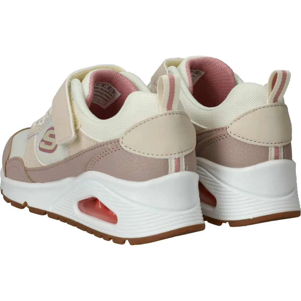Skechers Uno Mesh Pop lage sneakers beige, foto 5