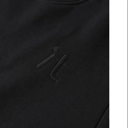 NAME IT KIDS sweater met borduursels - zwart Effen, foto 2