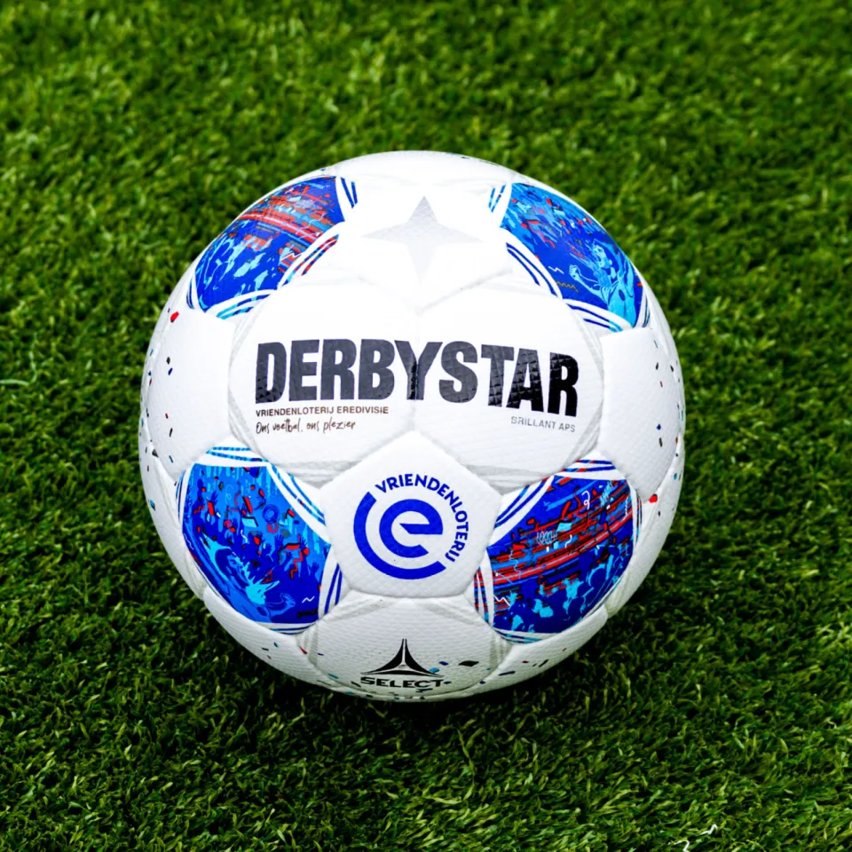 DerbyStar Eredivisie Brillant 26/27 voetbal wit, foto 3