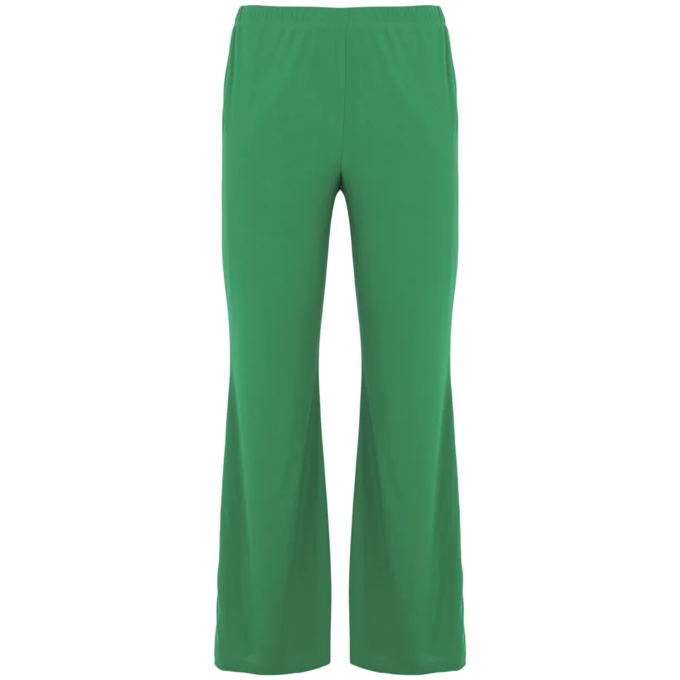 Yoek bootcut broek groen, foto 2