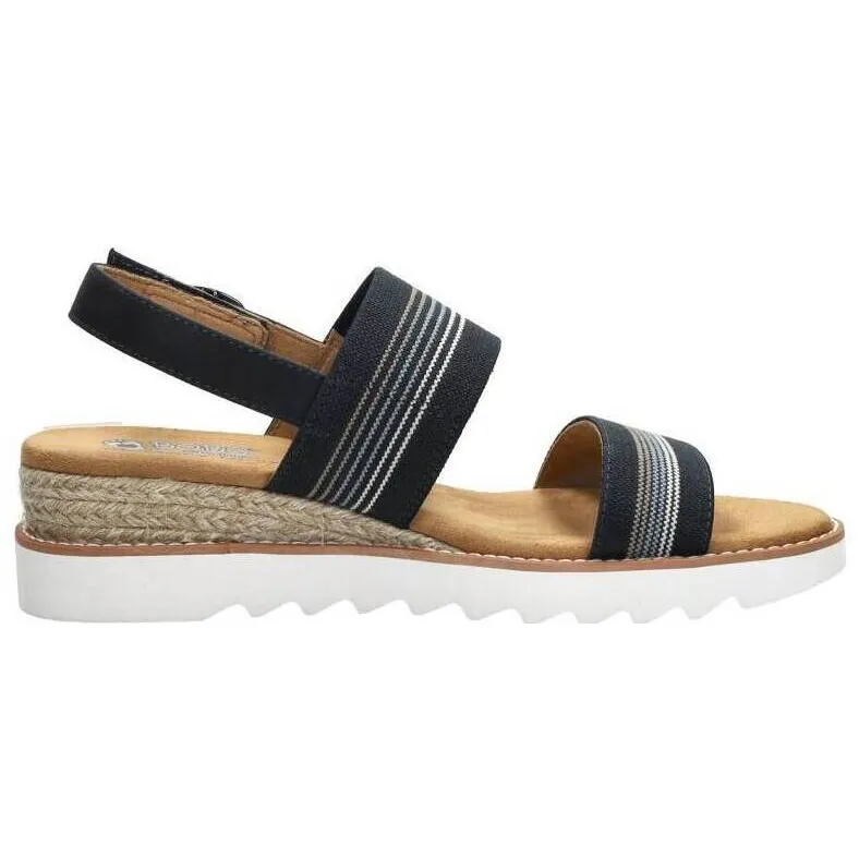 Skechers Bobs From Skechers Desert Kiss Hi Tea Time sandalen blauw