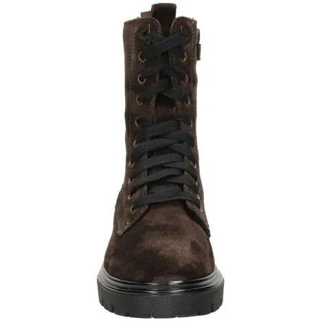 Nelson Kids suède enkelboots met profielzool - bruin, foto 2