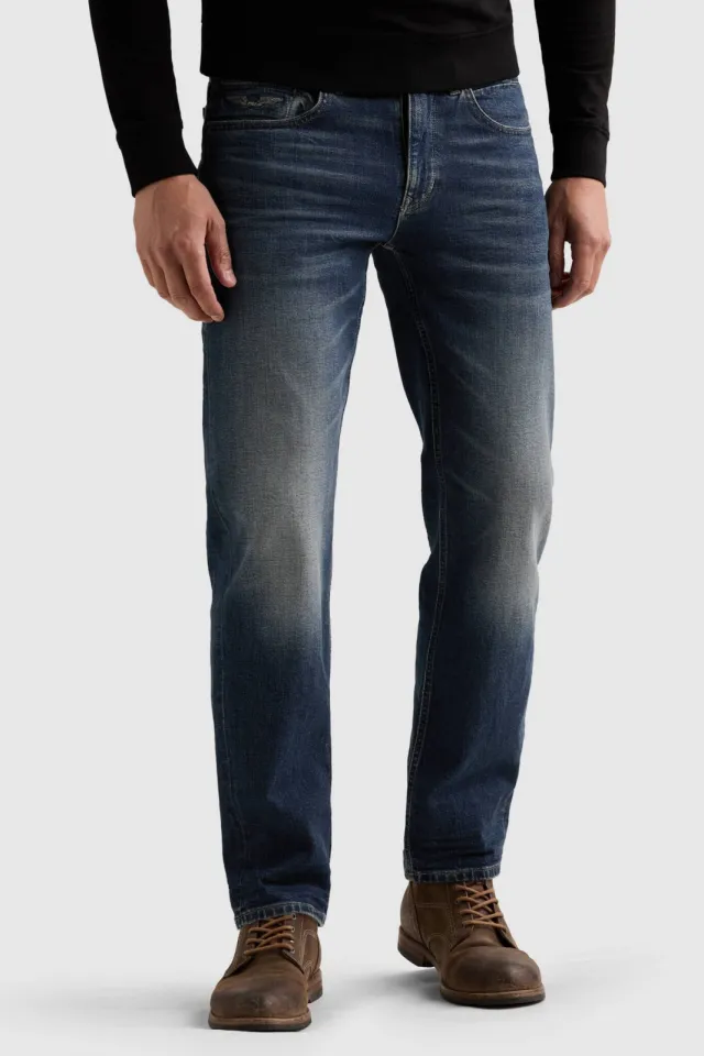 PME Legend WINGLOAD relaxed fit straight leg jeans - true dark indigo, foto 3