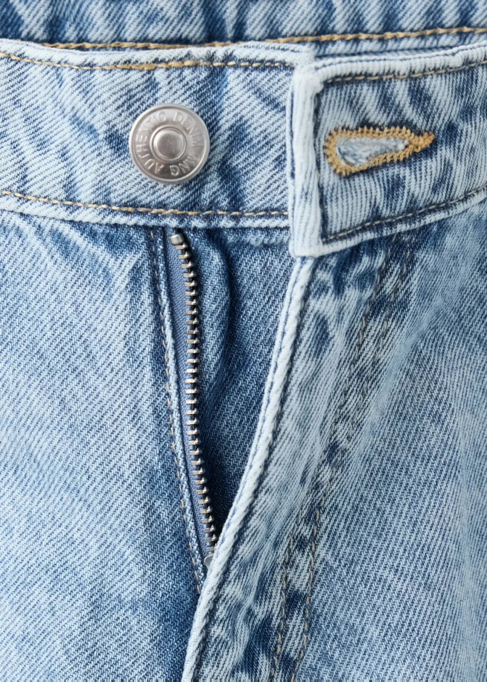 Mango TEEN wide leg jeans - lichtblauw, foto 8