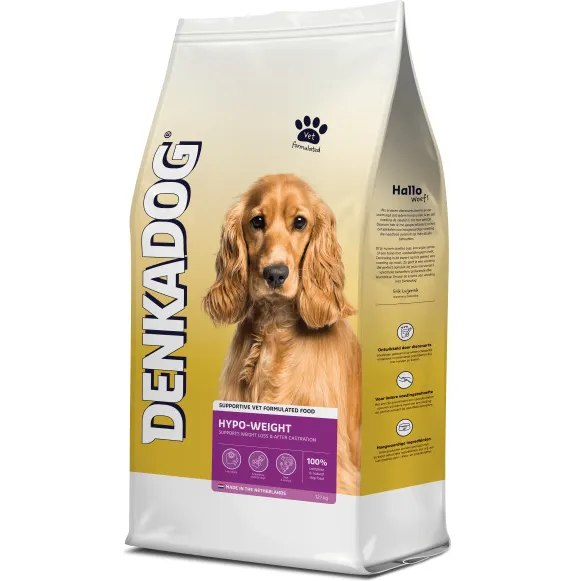 Denkadog Hypo-Weight hondenvoer 12,5 kg