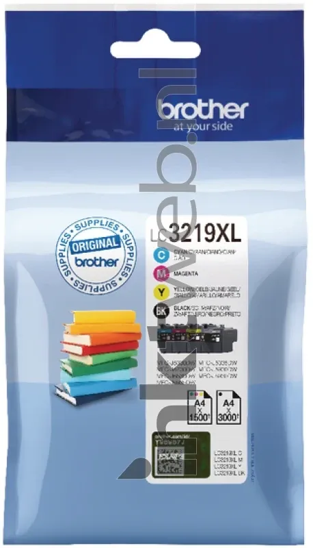 Brother LC-3219XL Multipack zwart en kleur (Origineel Hoge Capaciteit) Multikleur