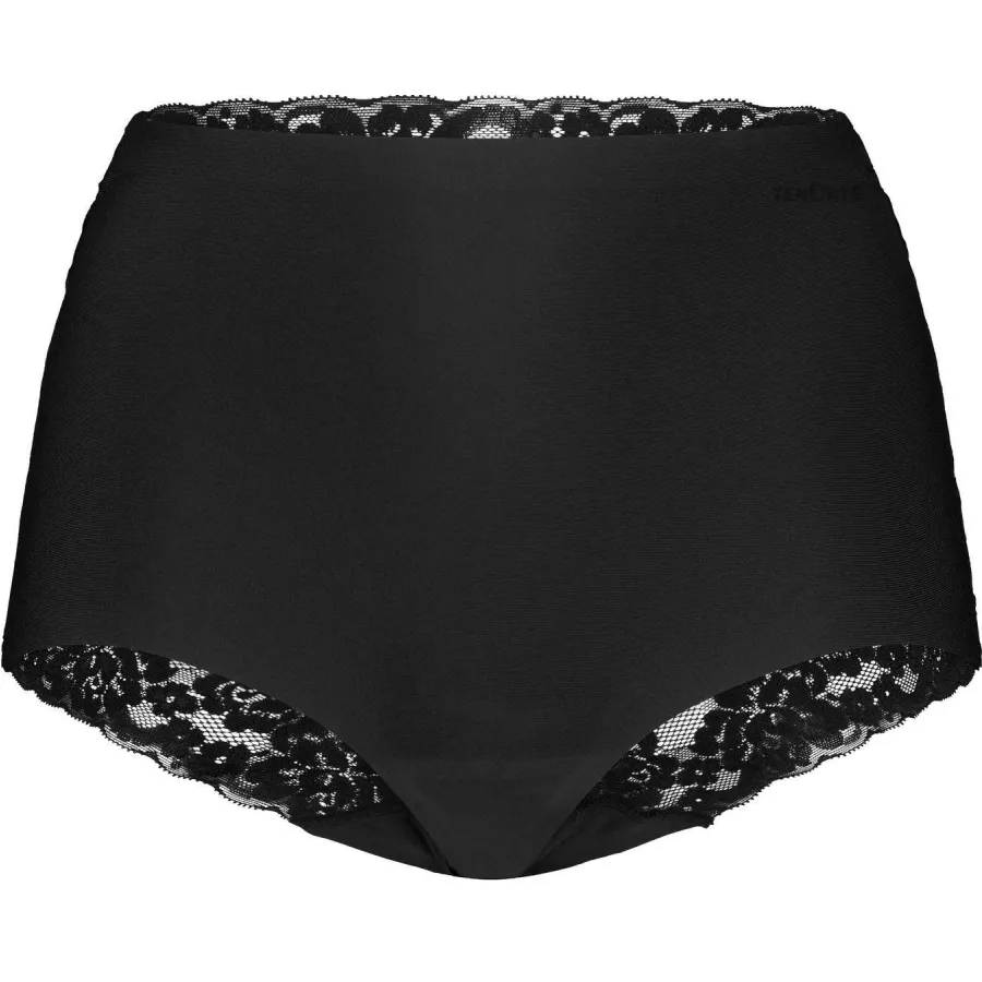 Ten Cate Secrets high waist maxislip met kant zwart, foto 2