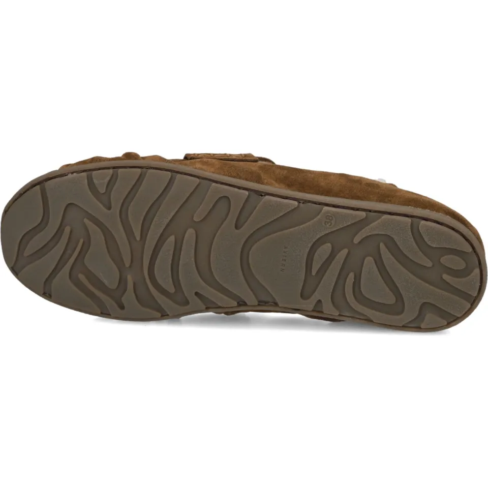 Nubikk Riley Mio Fur loafers bruin, foto 5