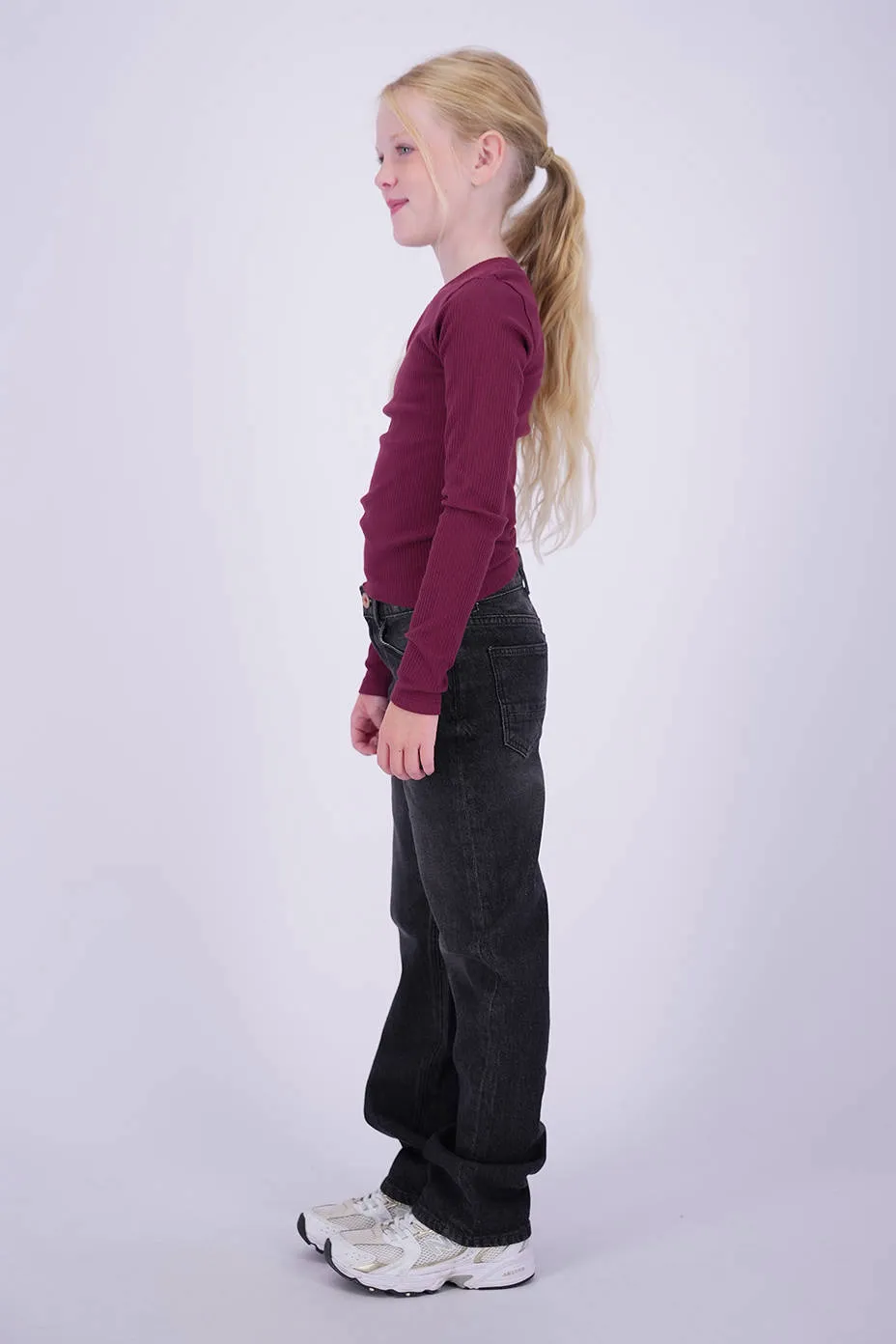 Vingino longsleeve donkerrood, foto 4