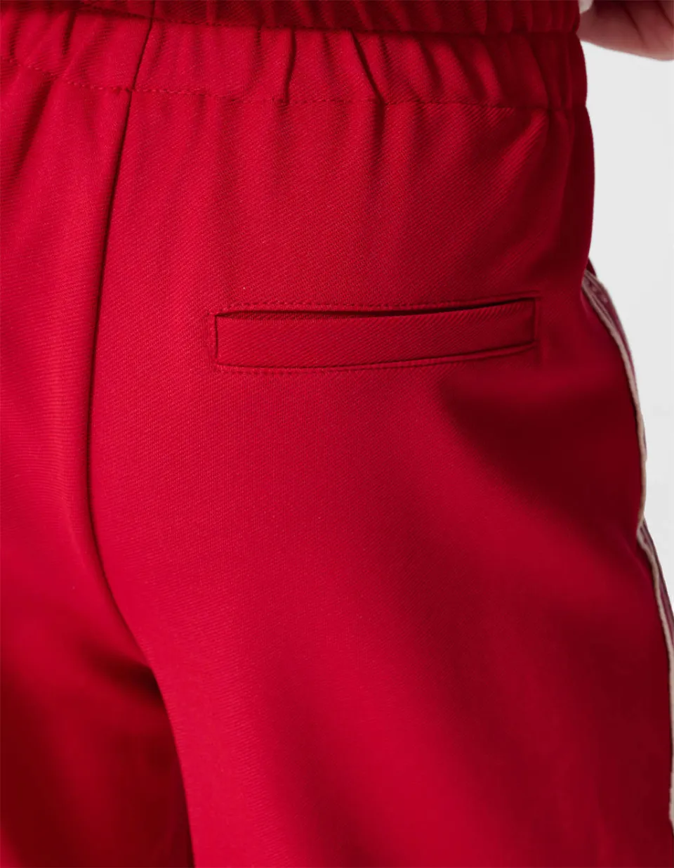 Shoeby wide leg joggingbroek rood, foto 7