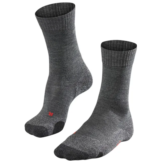 Falke TK2 wandelsokken heren grijs