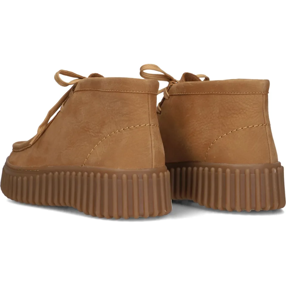 Clarks Torhill Moss suède veterboots - cognac, foto 5