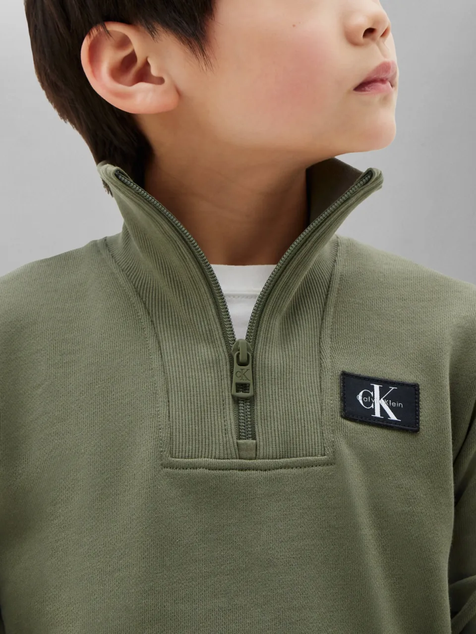 Calvin Klein sweater - olijfgroen, foto 8