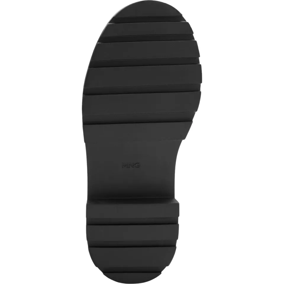Mango Kids enkelboots met profielzool - zwart, foto 5