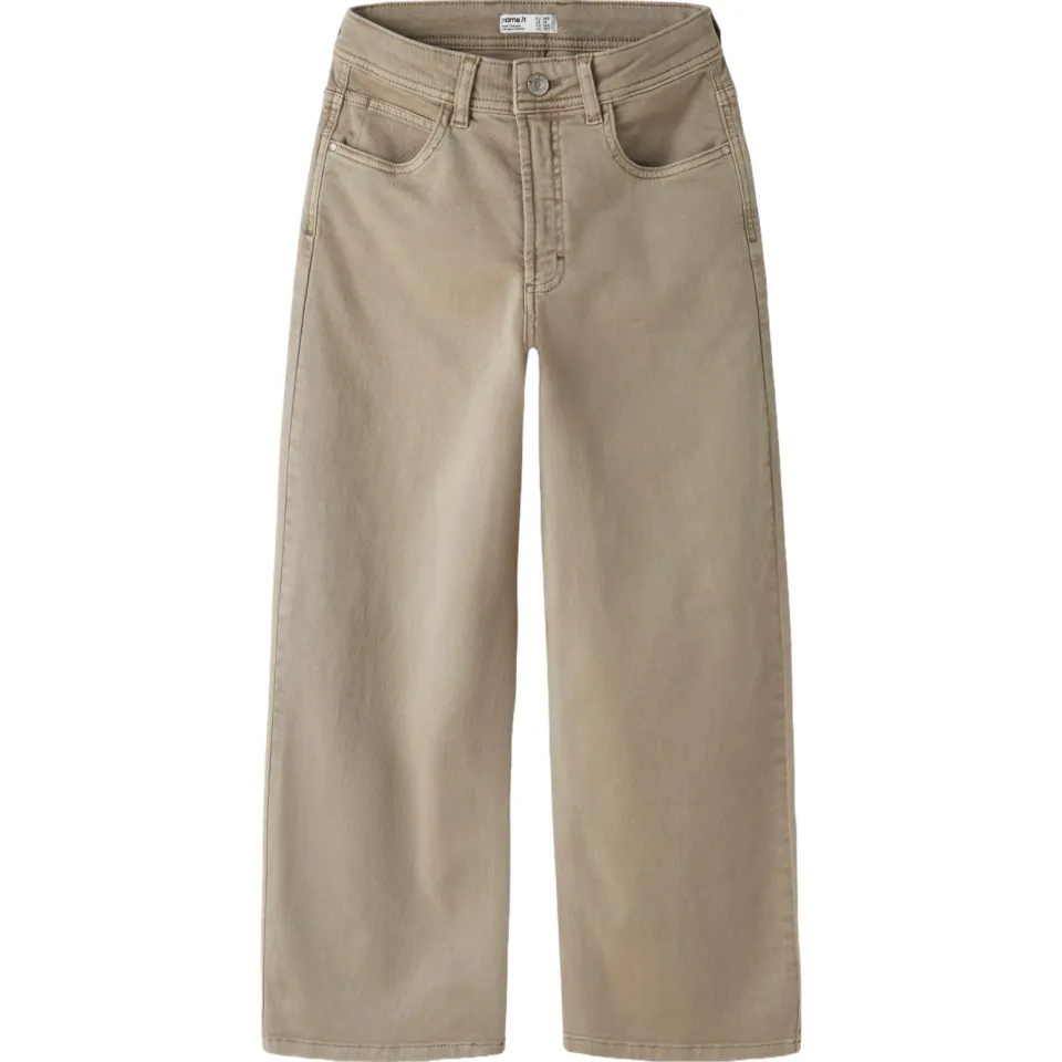 NAME IT KIDS loose fit jeans - zand, foto 2