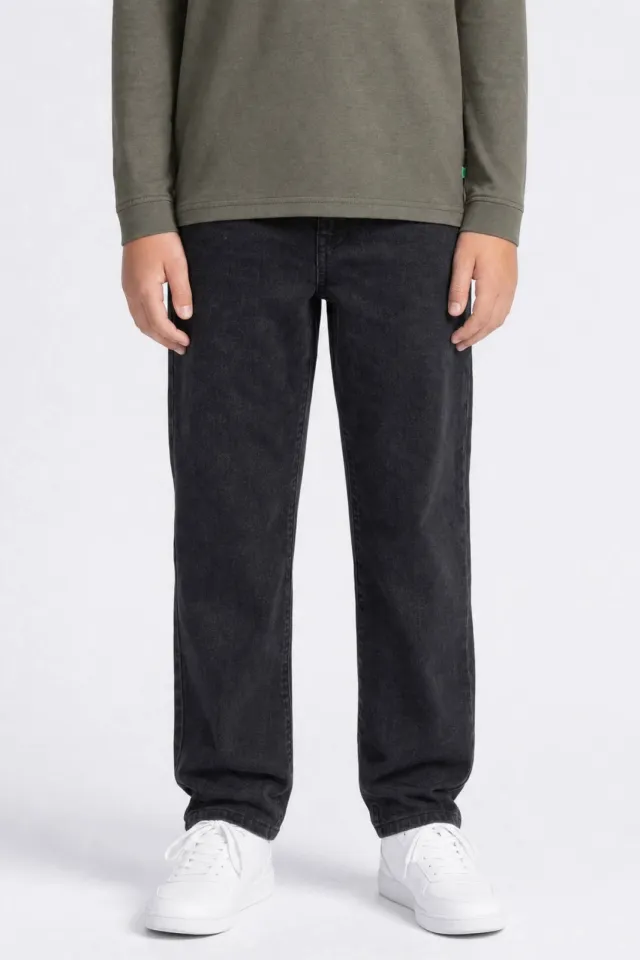 Petrol Industries loose fit jeans - zwart Black denim