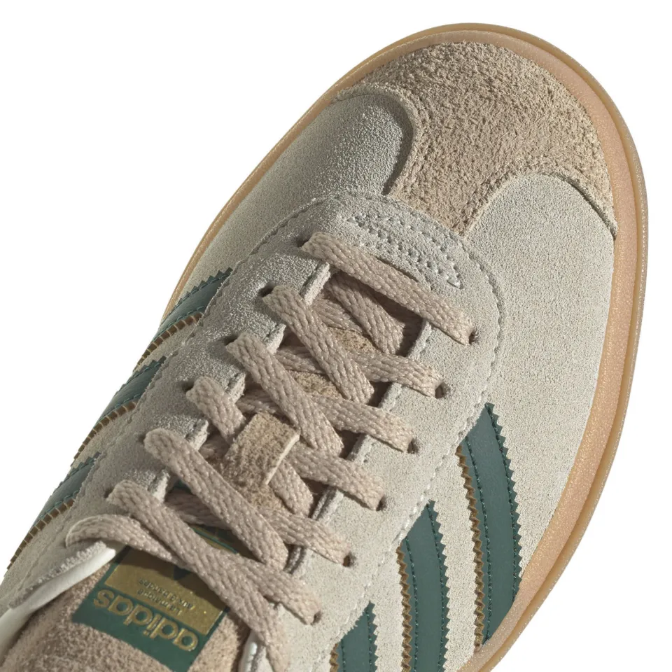 Adidas Originals Gazelle Bold sneakers beige/groen, foto 5