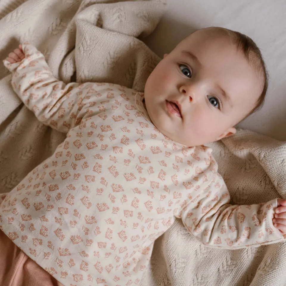 Dirkje pyjama met all-over print roze