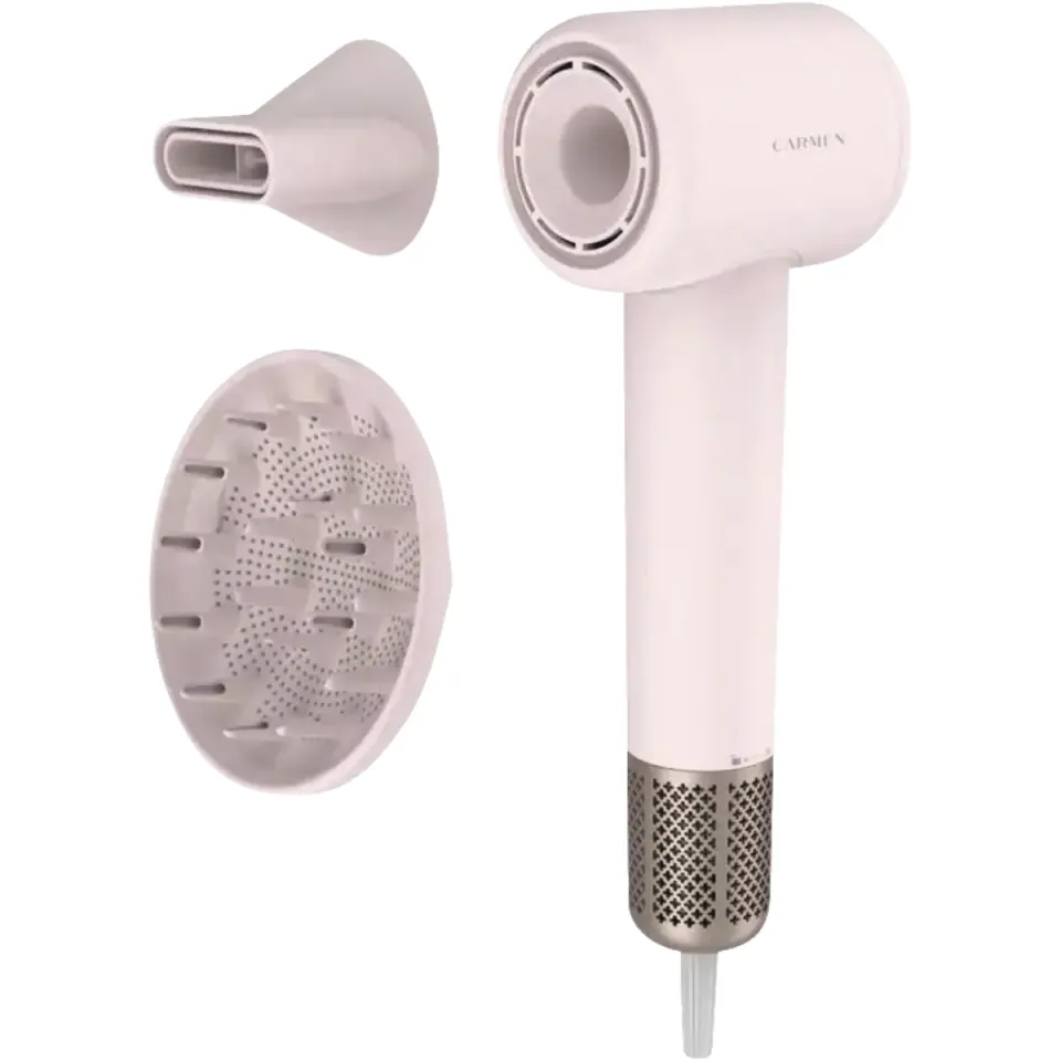 Carmen CHD1630P Haardroger Roze, foto 2