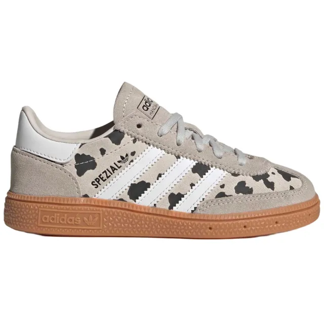 Adidas Handball Spezial sneakers koeienprint grijs/wit
