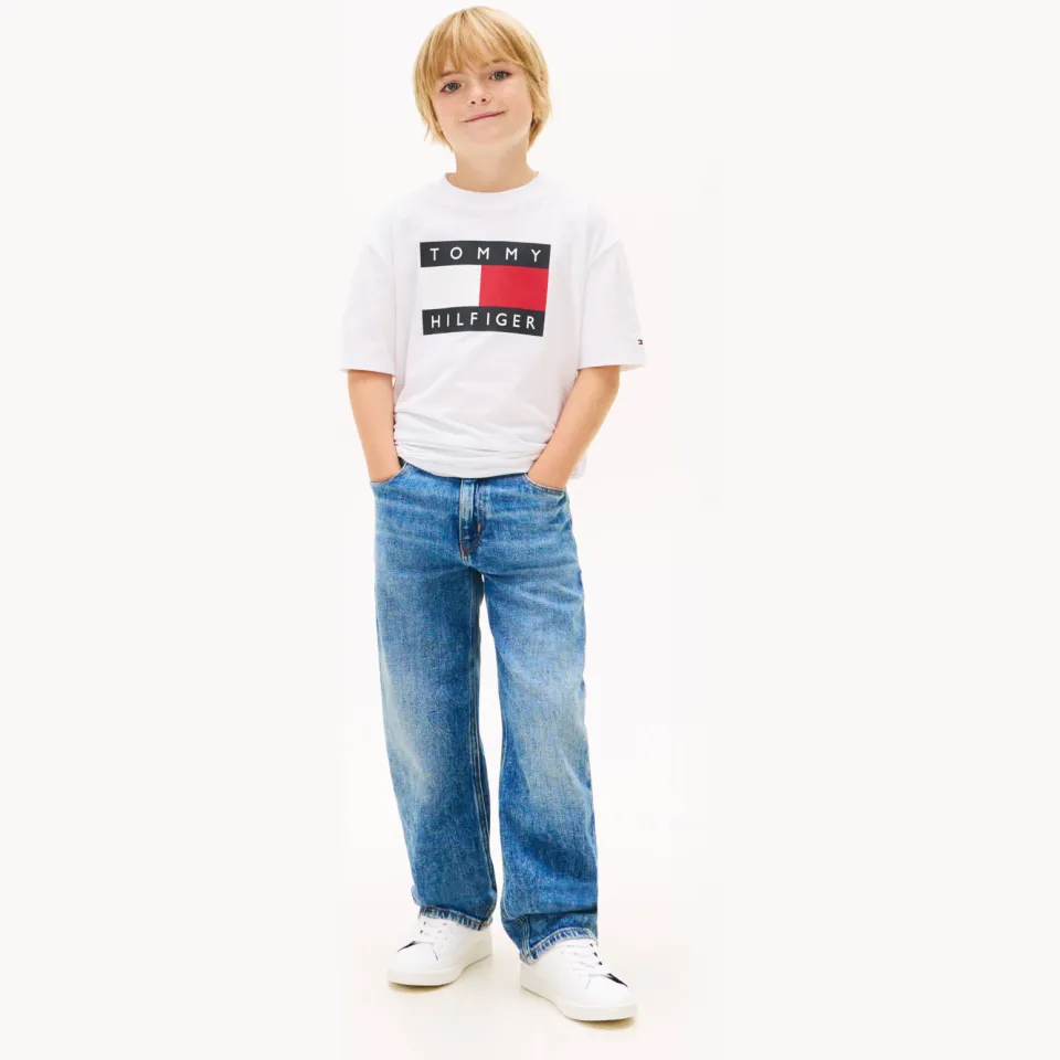 Tommy Hilfiger T-shirt wit, foto 6
