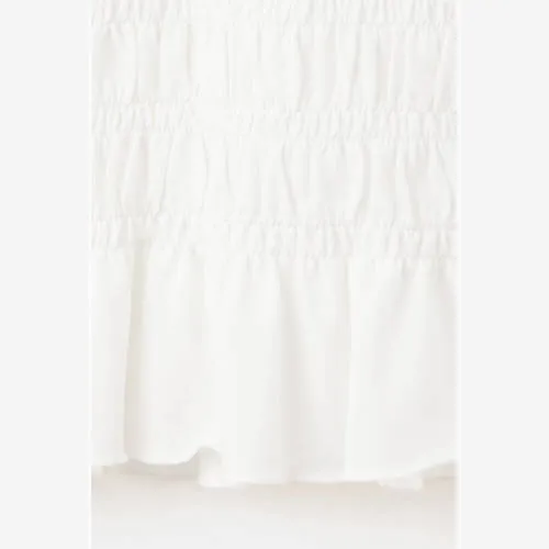 Mango top met peplum wit, foto 6