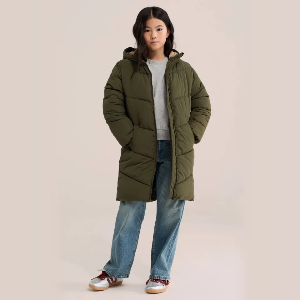 WE Fashion winterjas kaki, foto 5