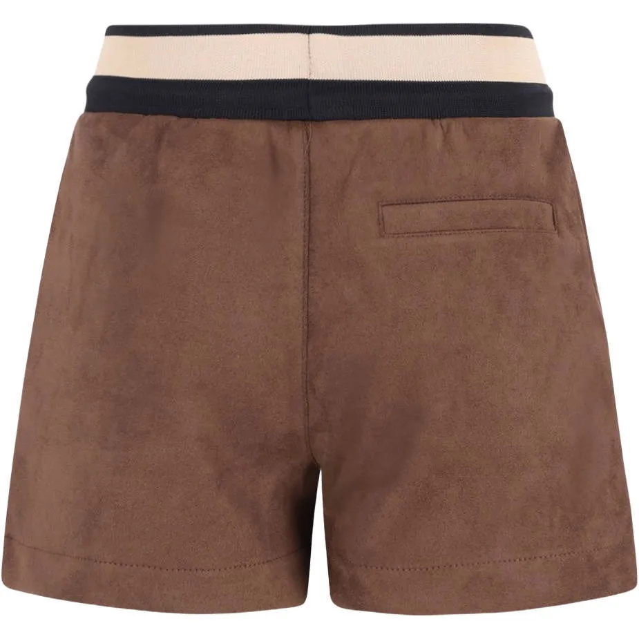 Like Flo imitatieleren short bruin, foto 3