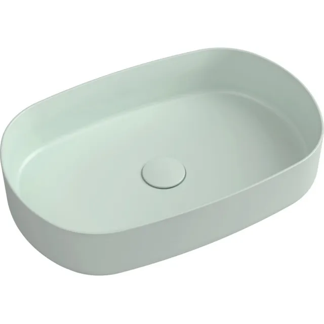 Sapho Infinity wastafel mat mintgroen
