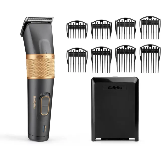Babyliss Lithium Power Tondeuse - 45 lengte instellingen - E987E Grijs