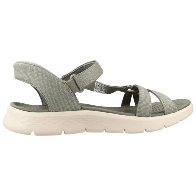 Skechers Go Walk Flex sandalen groen