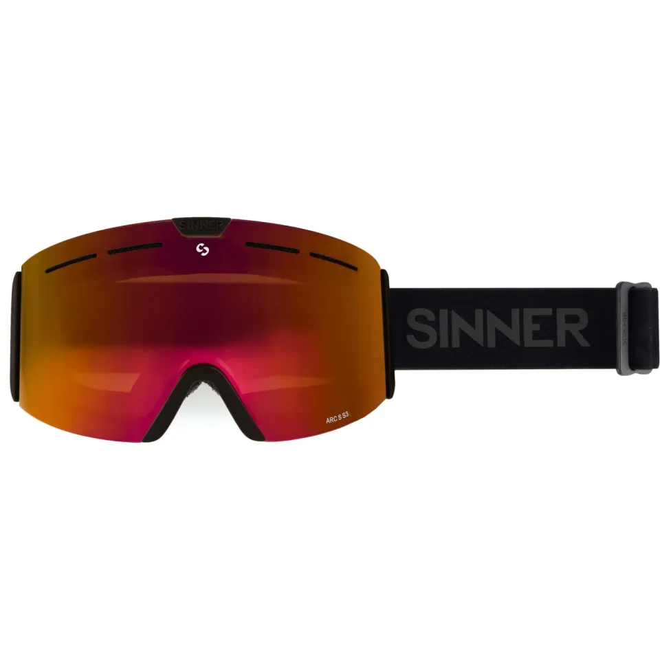 Sinner Arc S Skibril - Matzwart, foto 2
