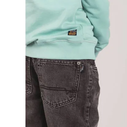 TYGO & vito hoodie met backprint - blauw, foto 5