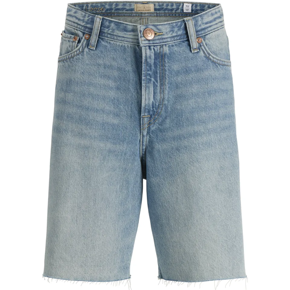 Jack & Jones Junior jeansshort medium blue denim, foto 2