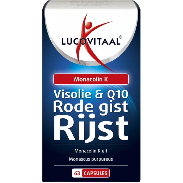 Lucovitaal Rode Gist Rijst + Visolie & Q10