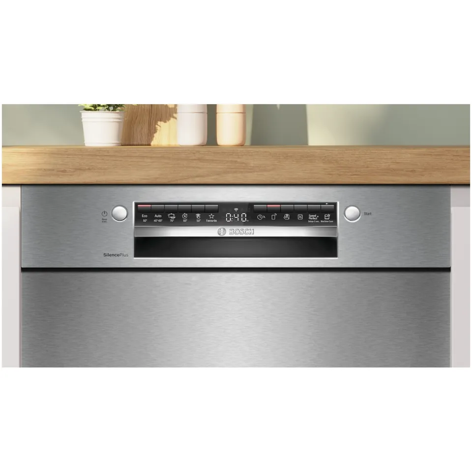 Bosch SMU4EVS08E onderbouw vaatwasser grijs, foto 4