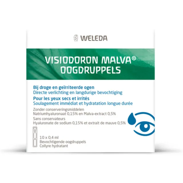 Weleda Visiodoron Malva Oogdruppels Ampullen 10 stuks