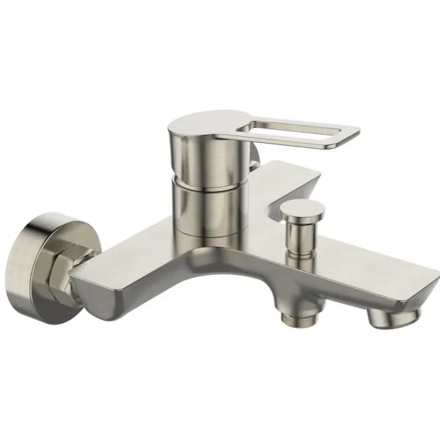 Sanimar Braga badkraan geborsteld inox RVS