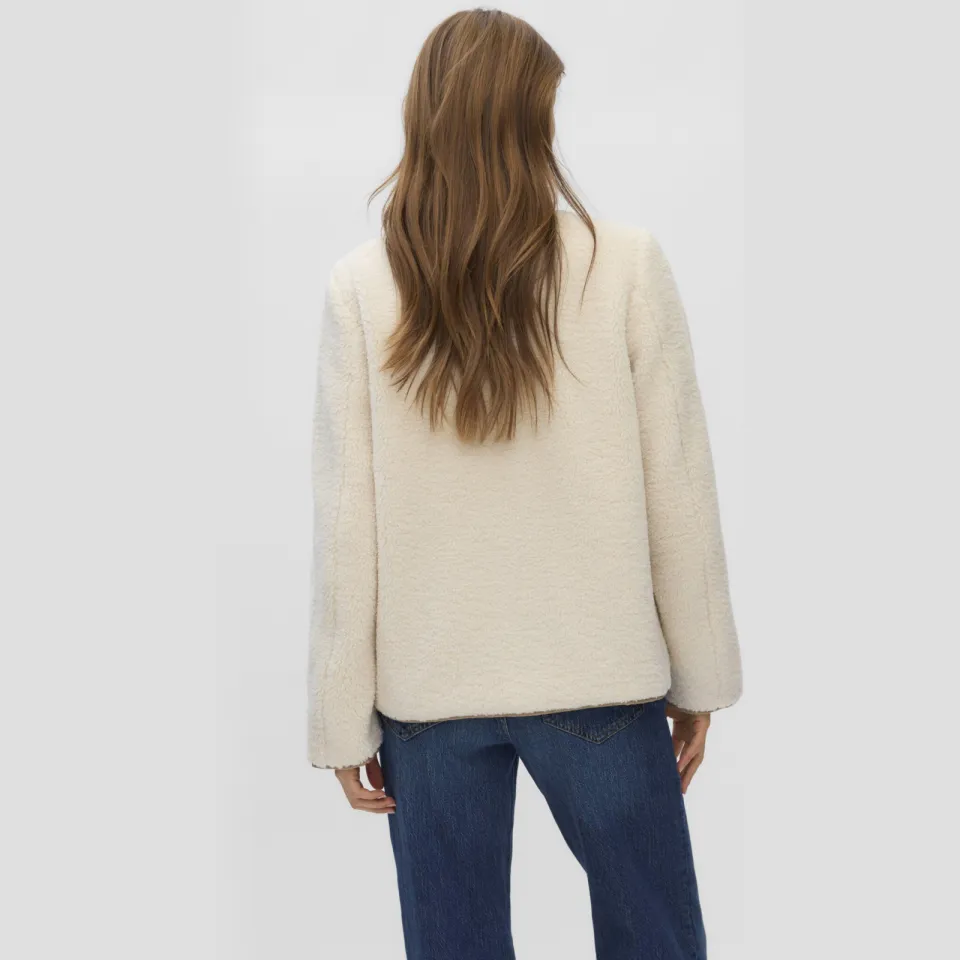 Vero Moda teddyjas - ecru, foto 5