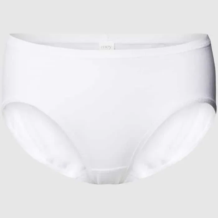 Mey Slip met fijn borduursel wit